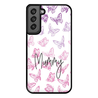 Mummy Butterflies - Mother's Day Phone Case for Galaxy S21FE