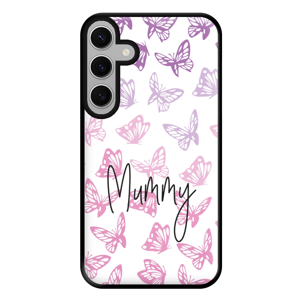 Mummy Butterflies - Mother's Day Phone Case for Galaxy S24FE