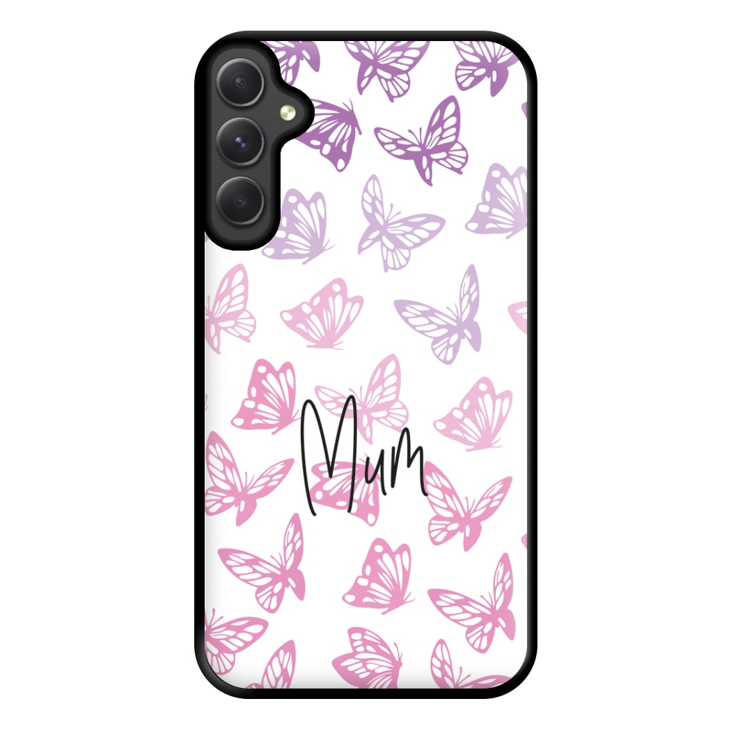 Mum Butterflies - Mother's Day Phone Case for Galaxy A54