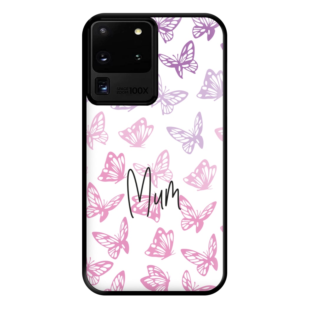 Mum Butterflies - Mother's Day Phone Case for Galaxy S20 Ultra