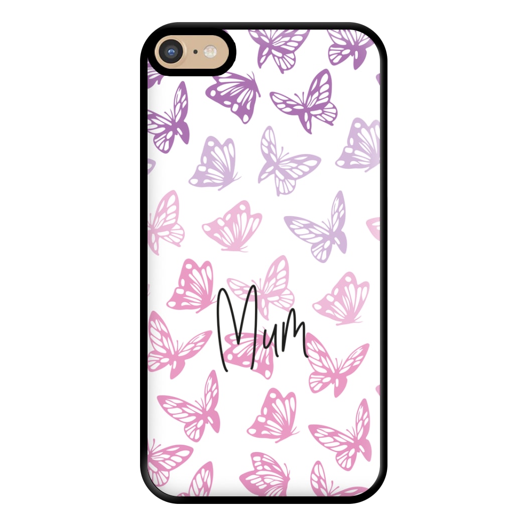 Mum Butterflies - Mother's Day Phone Case for iPhone 6 Plus / 7 Plus / 8 Plus