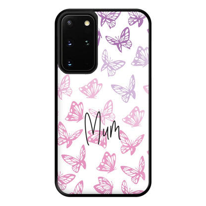 Mum Butterflies - Mother's Day Phone Case for Galaxy S20 Plus