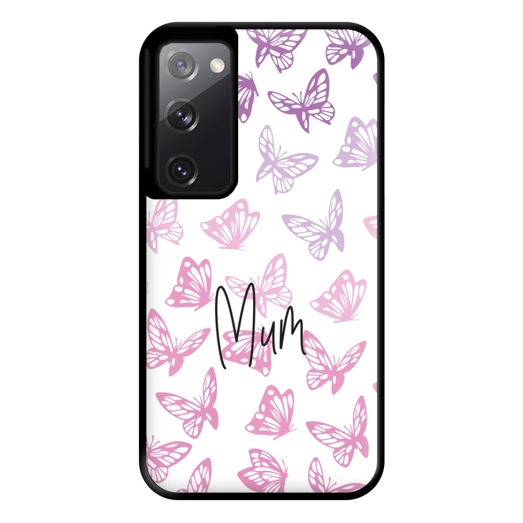 Mum Butterflies - Mother's Day Phone Case for Galaxy S20FE