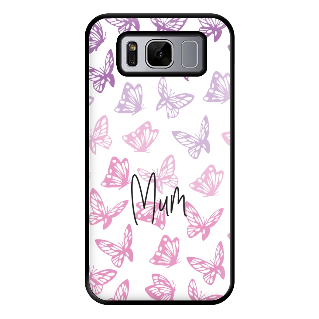 Mum Butterflies - Mother's Day Phone Case for Galaxy S8 Plus