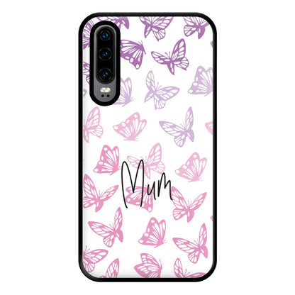 Mum Butterflies - Mother's Day Phone Case for Huawei P30