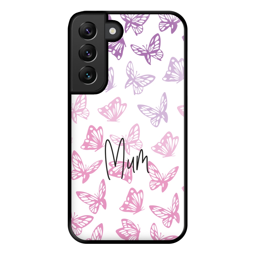 Mum Butterflies - Mother's Day Phone Case for Galaxy S22 Plus