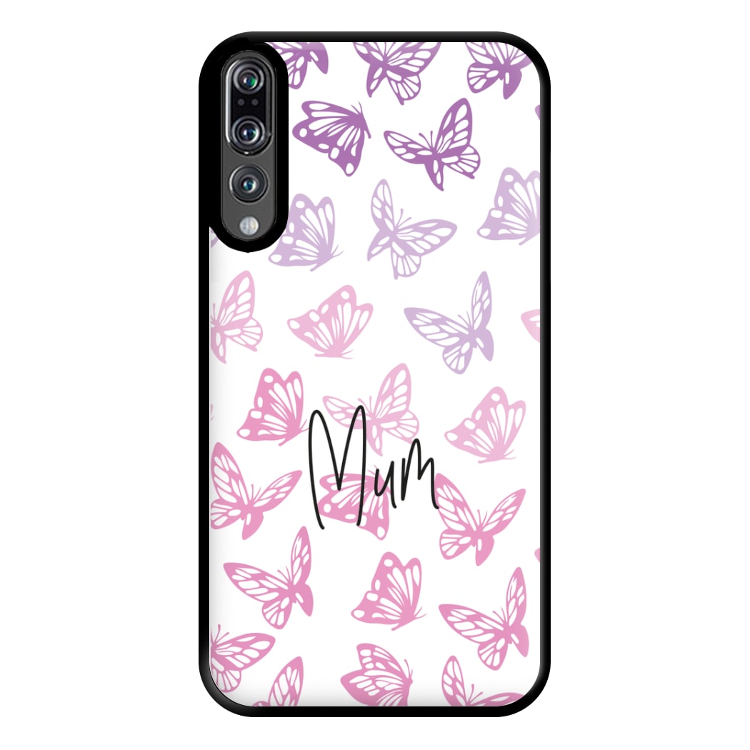 Mum Butterflies - Mother's Day Phone Case for Huawei P20 Pro