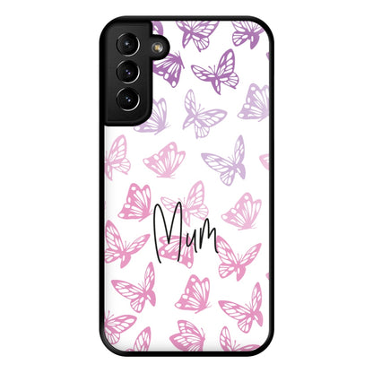 Mum Butterflies - Mother's Day Phone Case for Galaxy S21 Plus