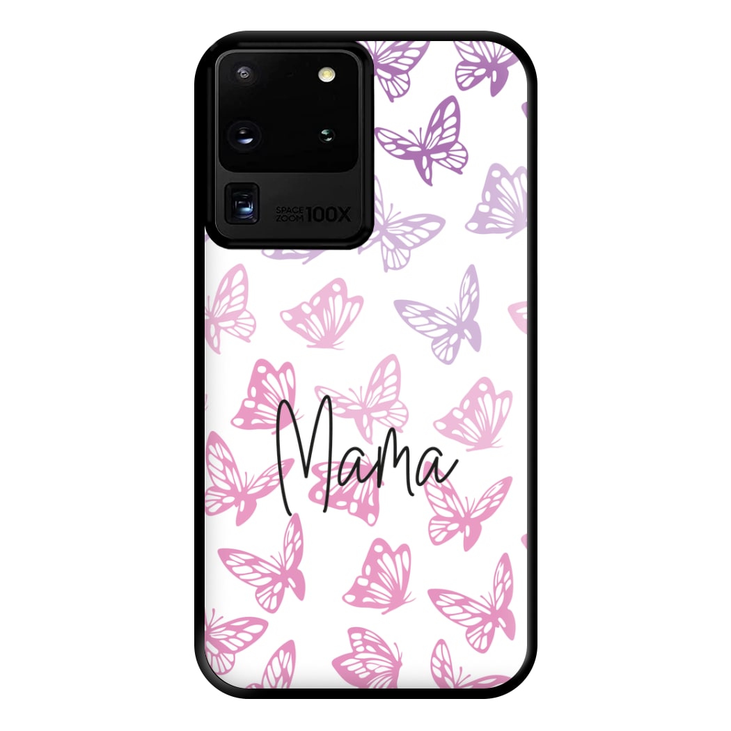 Mama Butterflies - Mother's Day Phone Case for Galaxy S20 Ultra