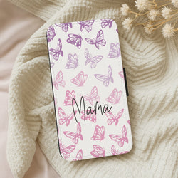 Mama Butterflies - Mother's Day Wallet Phone Case