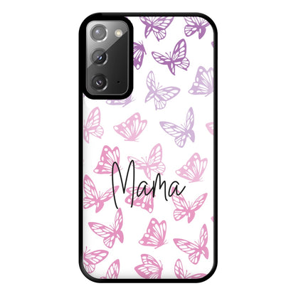 Mama Butterflies - Mother's Day Phone Case for Galaxy Note 20 Ultra