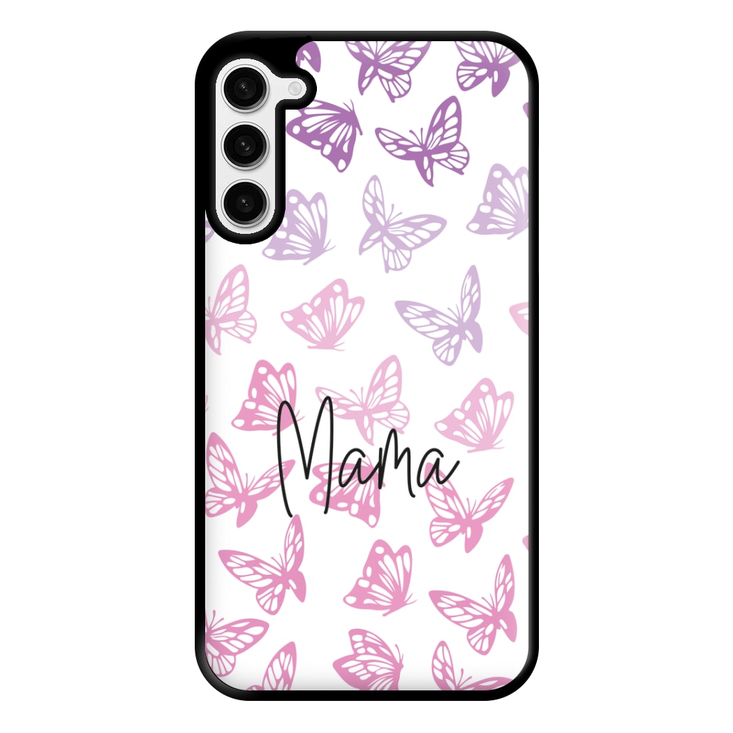 Mama Butterflies - Mother's Day Phone Case for Galaxy S23 Plus