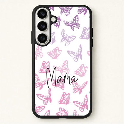 Mama Butterflies - Mother's Day Phone Case for Galaxy S26 Plus