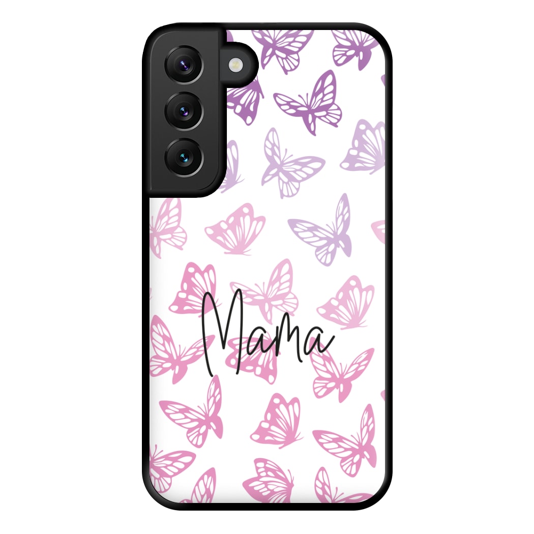 Mama Butterflies - Mother's Day Phone Case for Galaxy S22 Plus