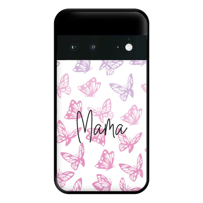 Mama Butterflies - Mother's Day Phone Case for Google Pixel 6a