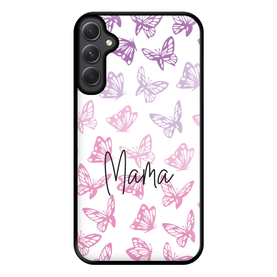 Mama Butterflies - Mother's Day Phone Case for Galaxy A34