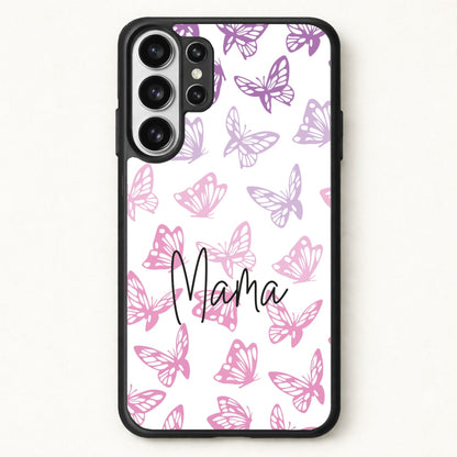 Mama Butterflies - Mother's Day Phone Case for Galaxy S26 Ultra