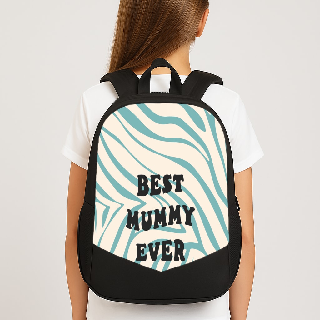 Best Mummy Ever - Personalised Mother's Day School Bag