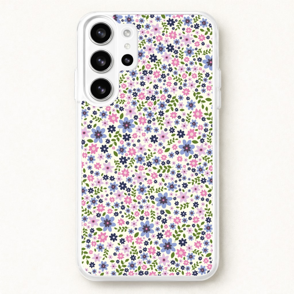 Floral Pattern - Floral Phone Case for Galaxy S26 Ultra