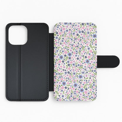 Floral Pattern - Floral Flip Phone Case