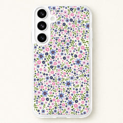 Floral Pattern - Floral Phone Case for Galaxy S26 Plus