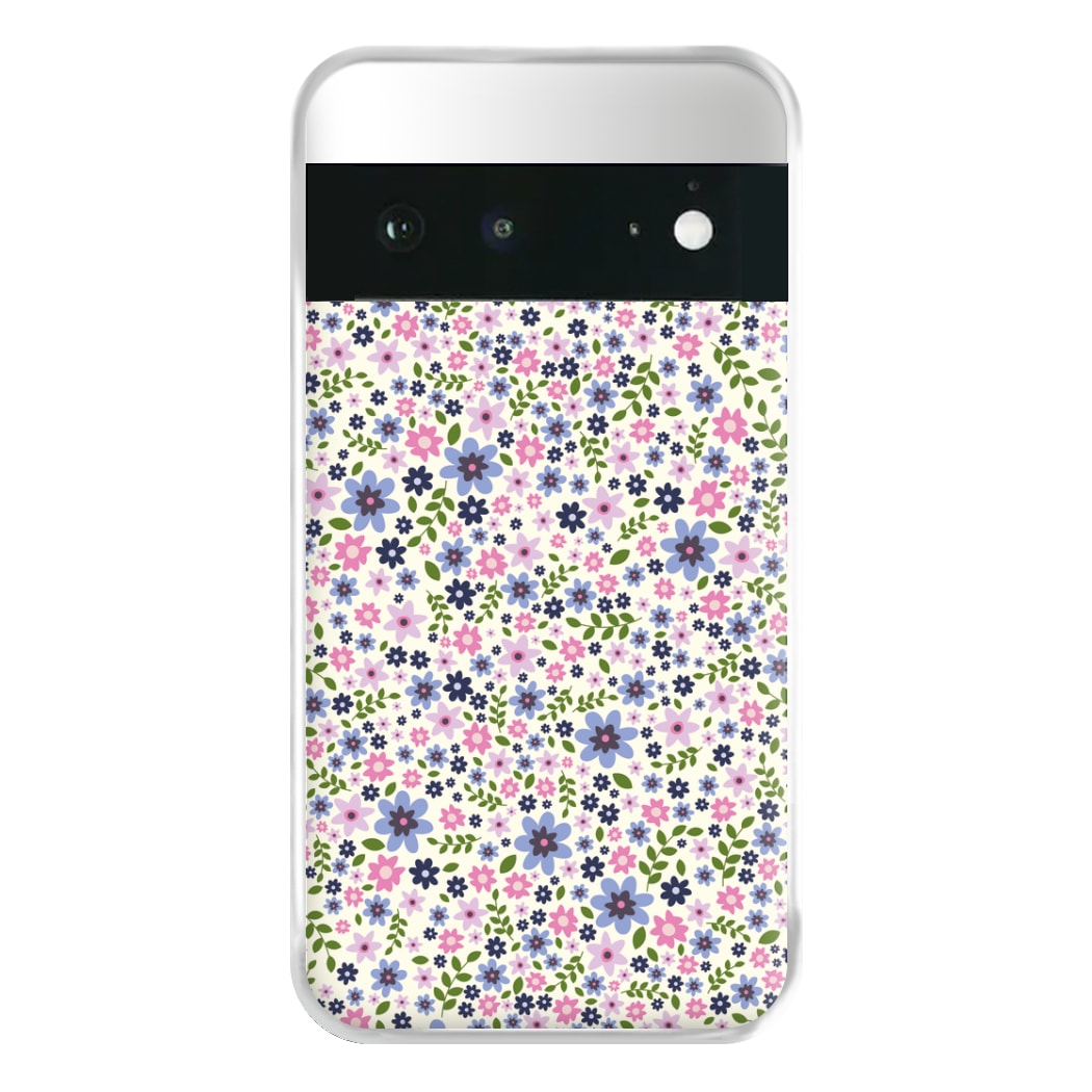 Floral Pattern - Floral Phone Case for Google Pixel 6a