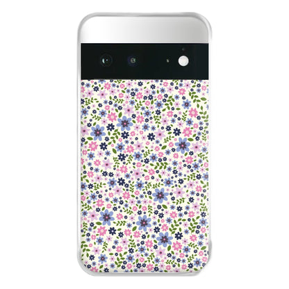 Floral Pattern - Floral Phone Case for Google Pixel 6a