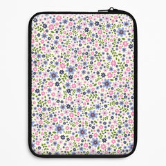 Floral Pattern - Floral Laptop Sleeve