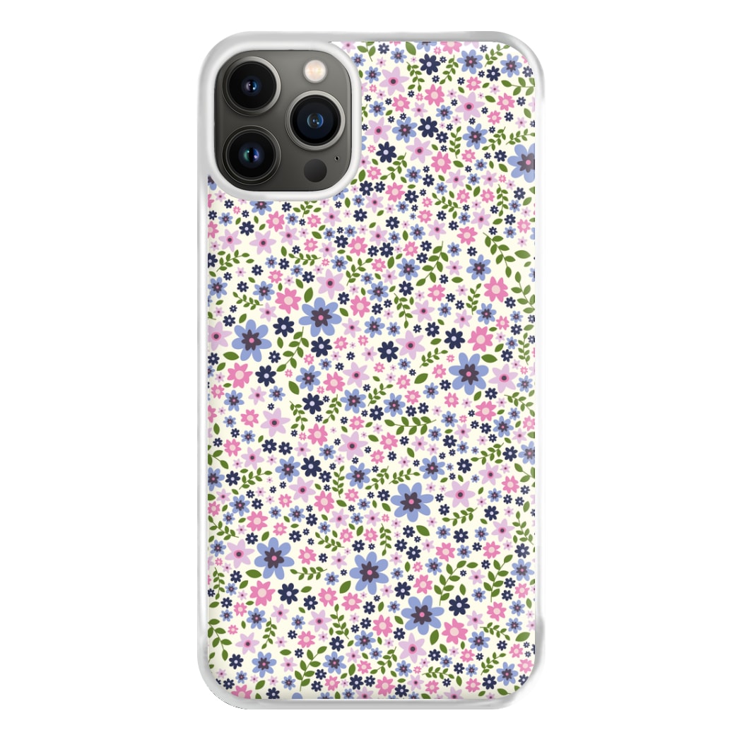 Floral Pattern - Floral Phone Case for iPhone 13