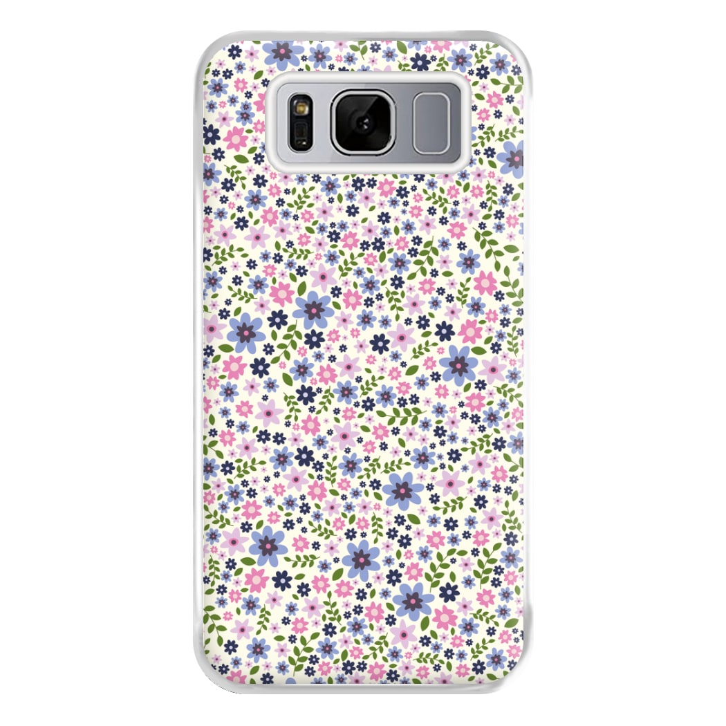 Floral Pattern - Floral Phone Case for Galaxy S8 Plus