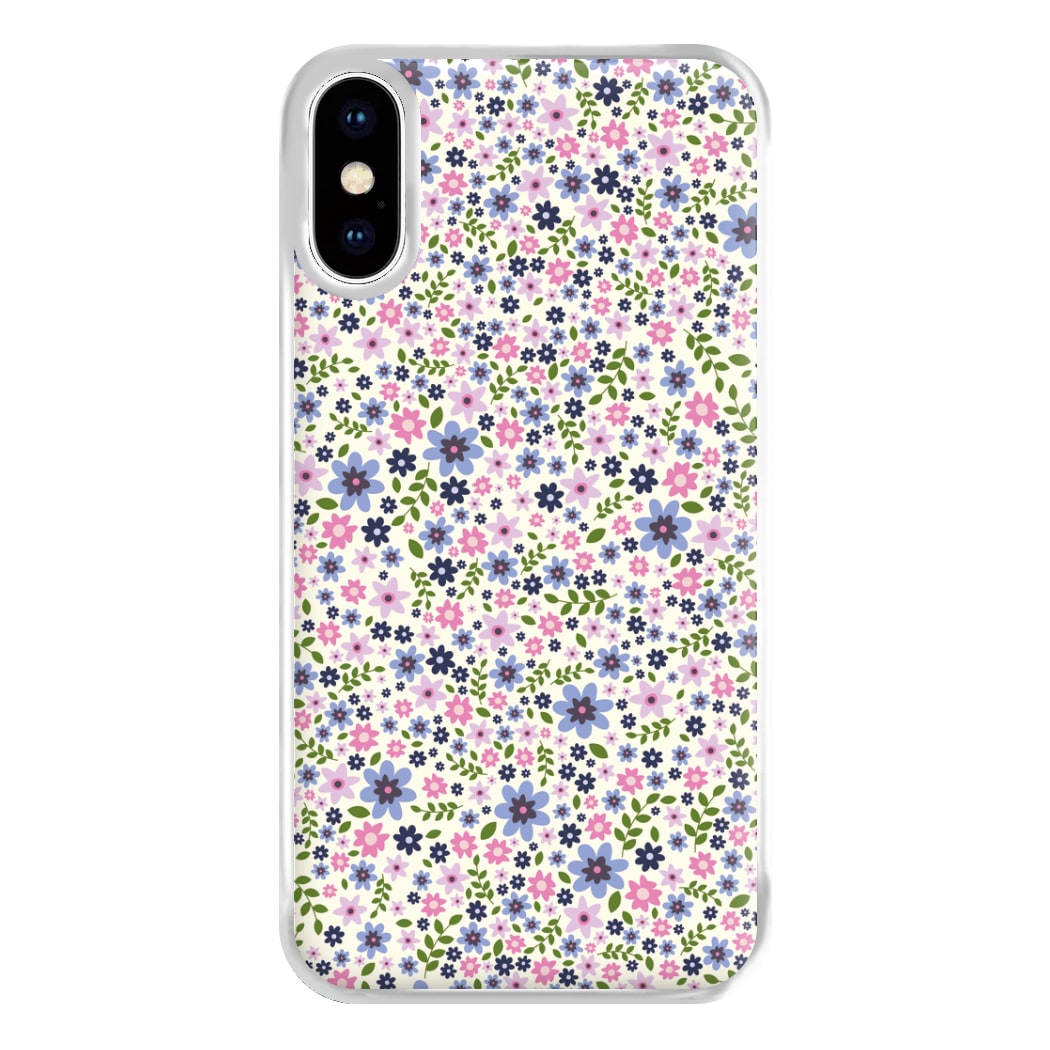 Floral Pattern - Floral Phone Case for iPhone XS Max