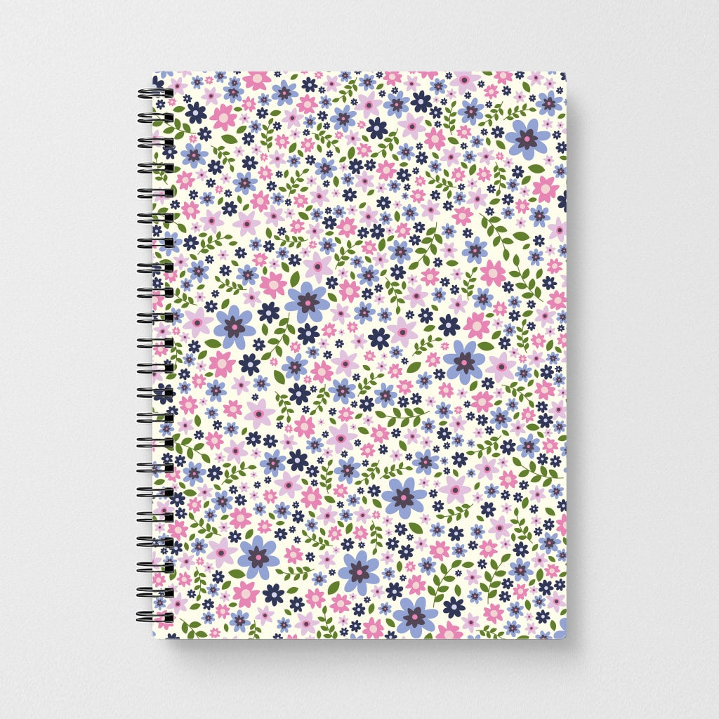 Floral Pattern - Floral Notebook