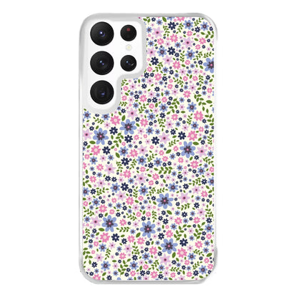 Floral Pattern - Floral Phone Case for Galaxy S22 Ultra