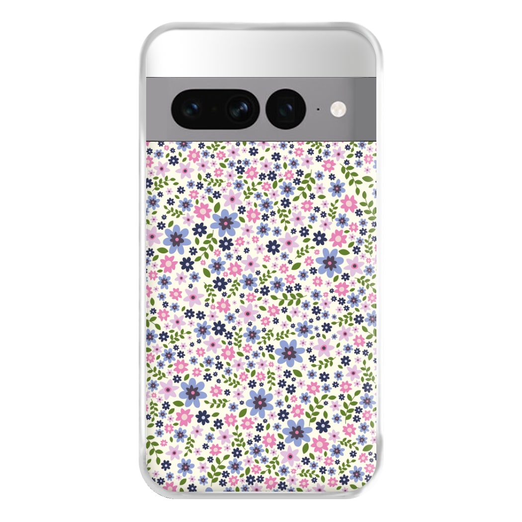 Floral Pattern - Floral Phone Case for Google Pixel 7 Pro