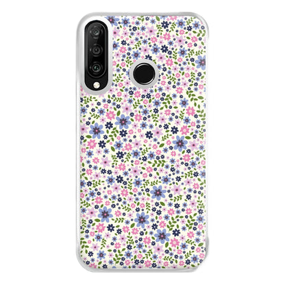 Floral Pattern - Floral Phone Case for Huawei P30 Lite