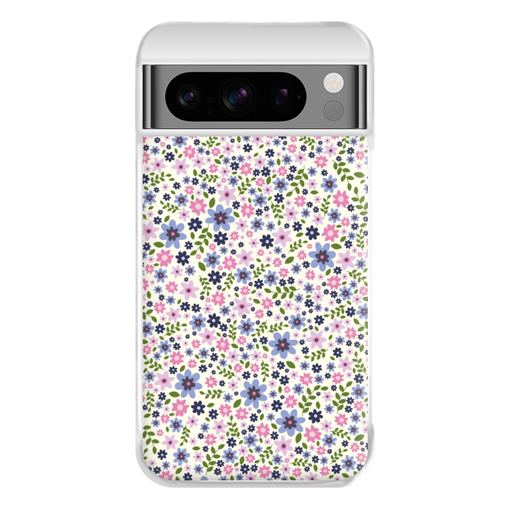 Floral Pattern - Floral Phone Case for Google Pixel 8 Pro