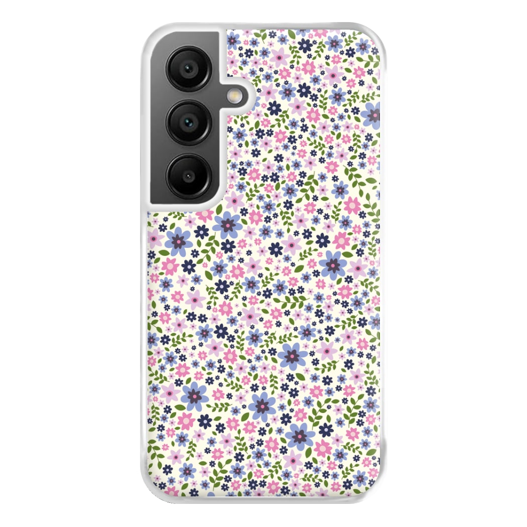 Floral Pattern - Floral Phone Case for Galaxy A55