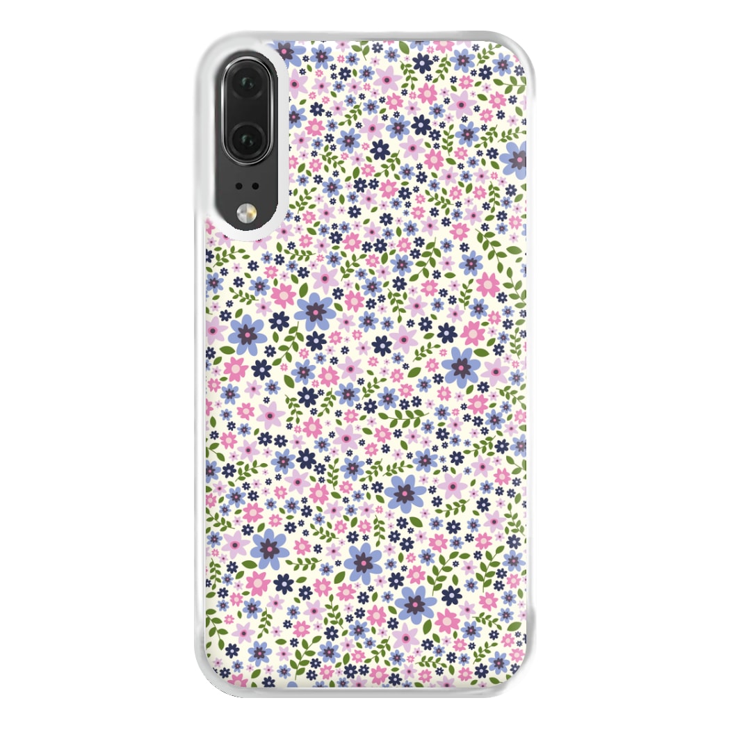 Floral Pattern - Floral Phone Case for Huawei P20