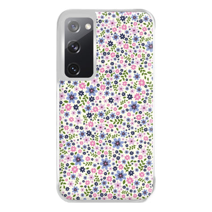 Floral Pattern - Floral Phone Case for Galaxy S20FE