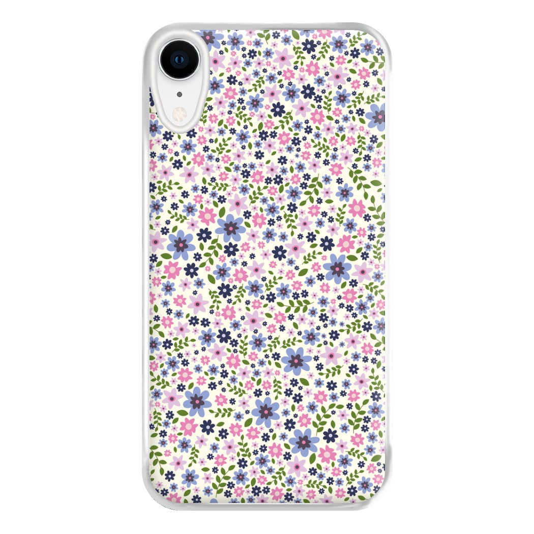 Floral Pattern - Floral Phone Case for iPhone XR