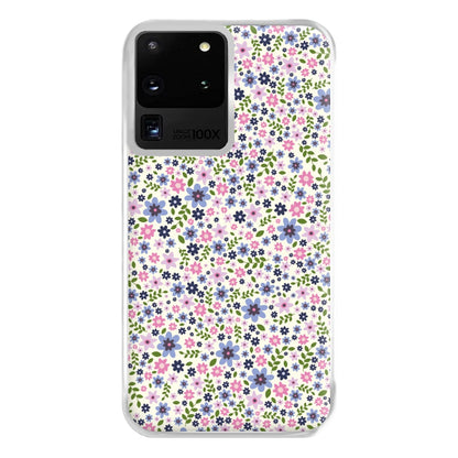 Floral Pattern - Floral Phone Case for Galaxy S20 Ultra