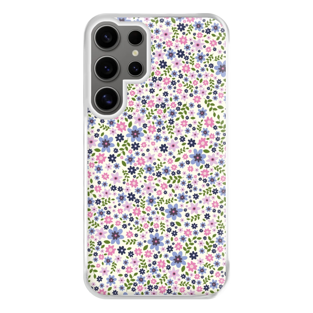 Floral Pattern - Floral Phone Case for Galaxy S24 Ultra