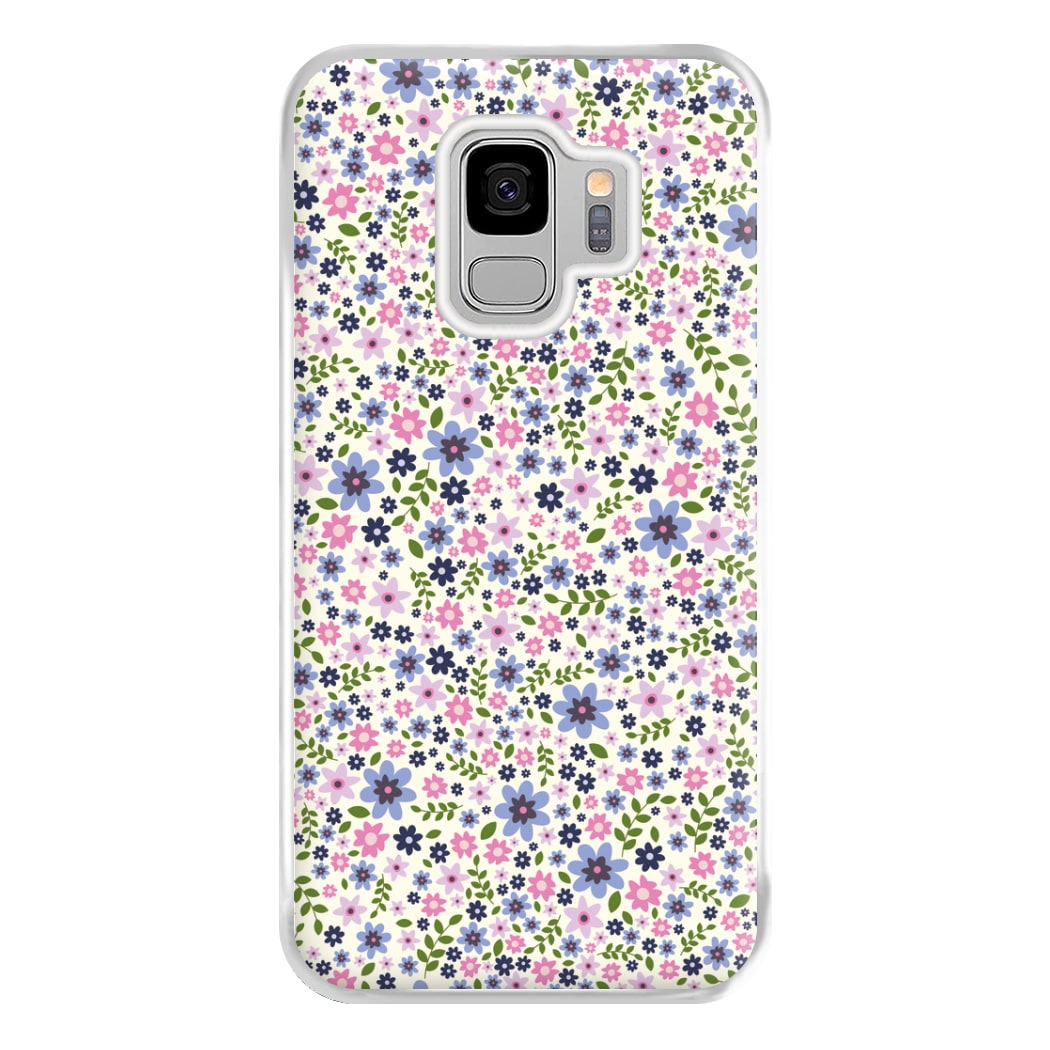 Floral Pattern - Floral Phone Case for Galaxy S9 Plus