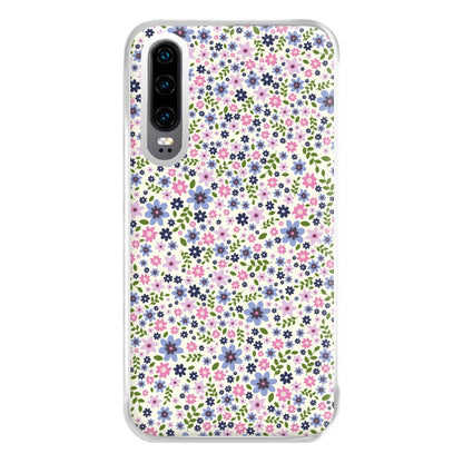 Floral Pattern - Floral Phone Case for Huawei P30