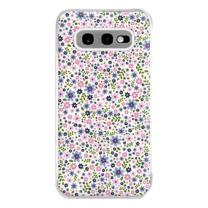 Floral Pattern - Floral Phone Case for Galaxy S10e