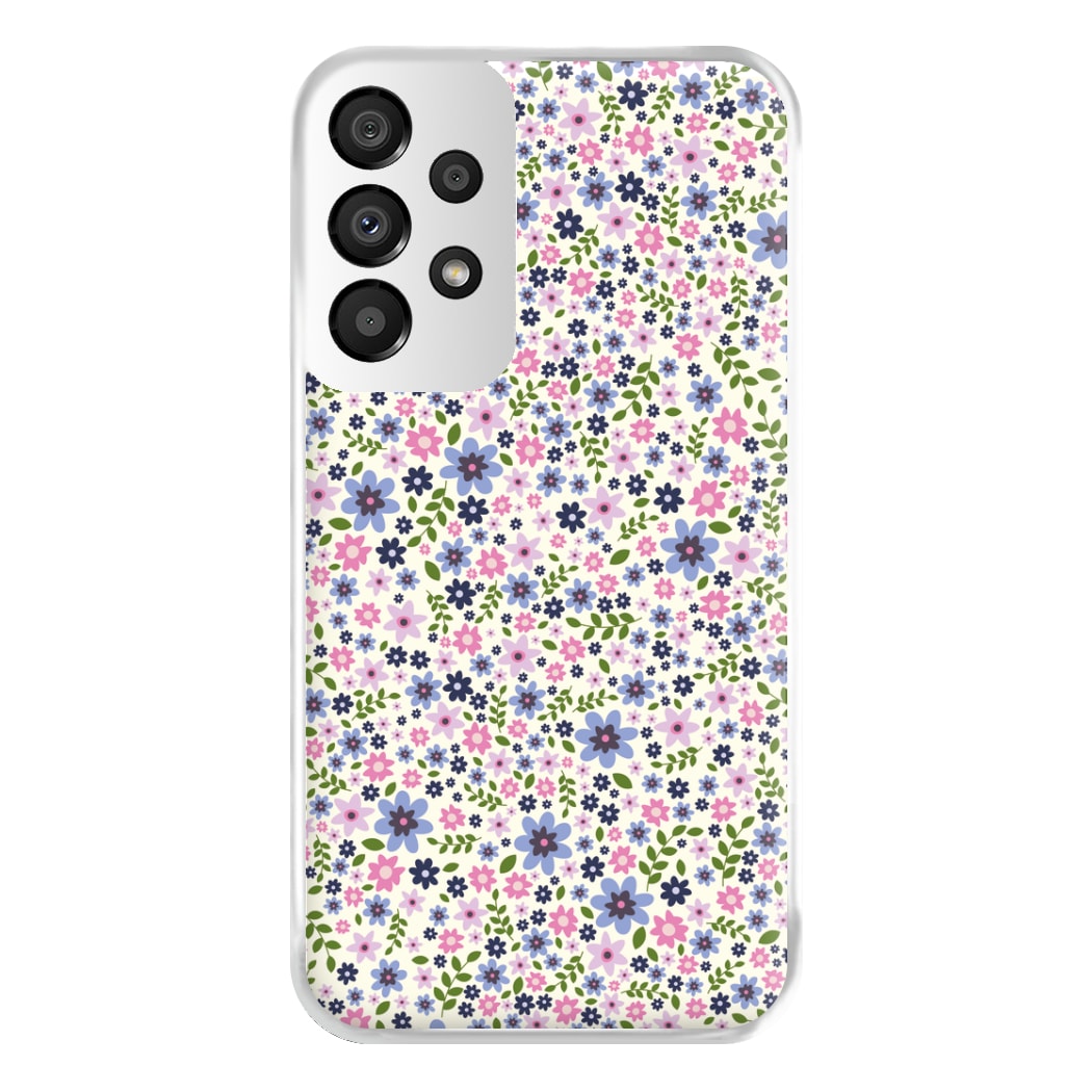 Floral Pattern - Floral Phone Case for Galaxy A33