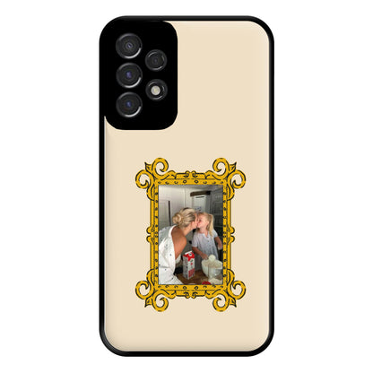 Gold Photo Frame - Personalised Mother's Day Phone Case for Galaxy A53