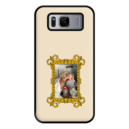 Gold Photo Frame - Personalised Mother's Day Phone Case for Galaxy S8 Plus