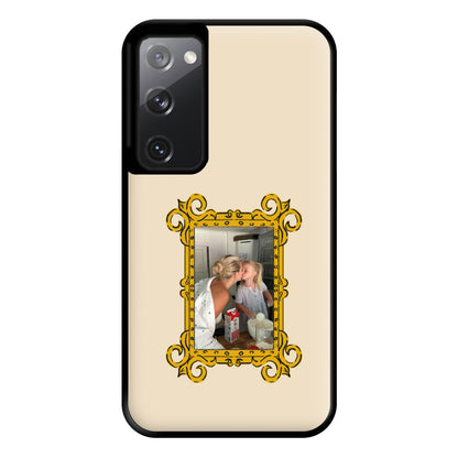 Gold Photo Frame - Personalised Mother's Day Phone Case for Galaxy S20FE