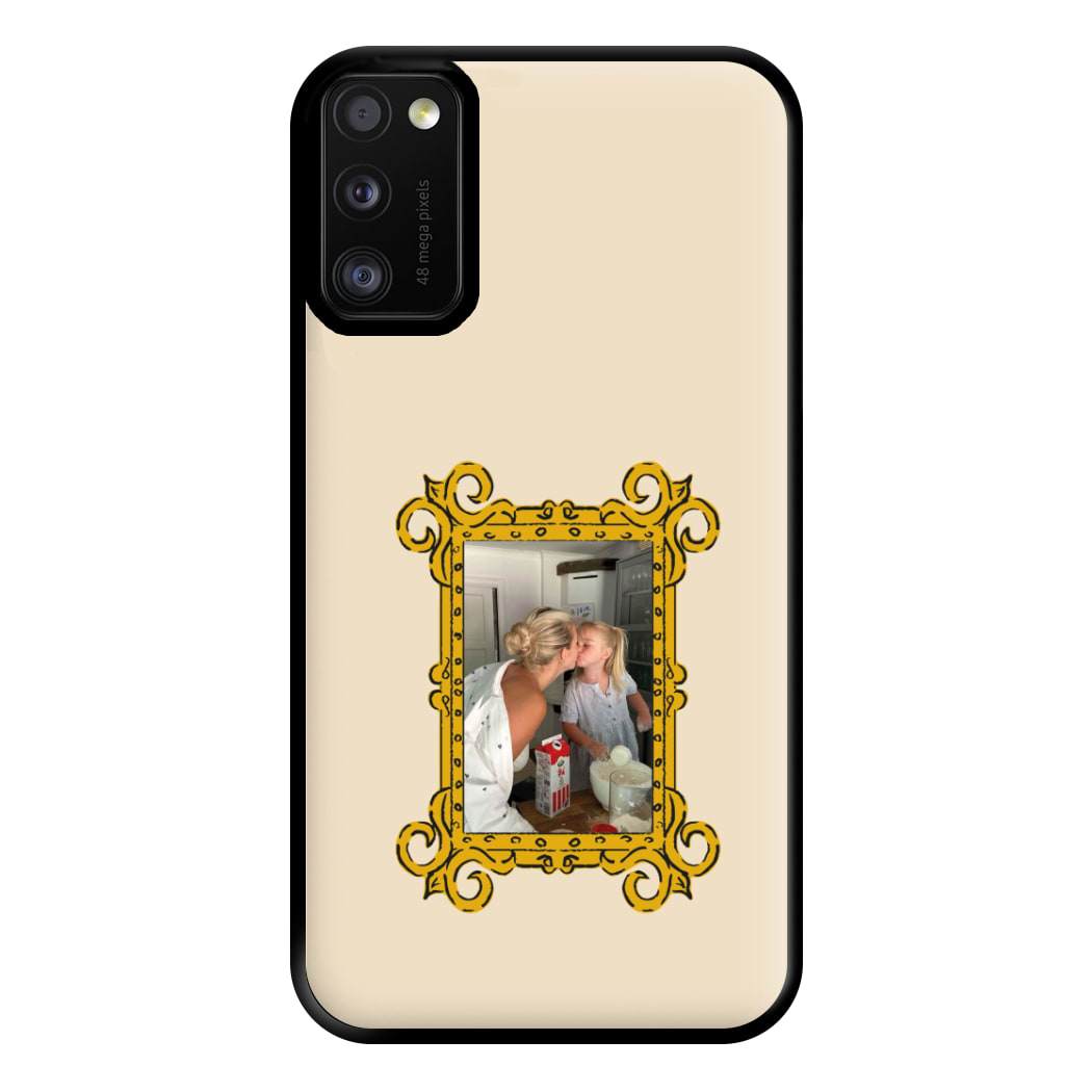 Gold Photo Frame - Personalised Mother's Day Phone Case for Galaxy A41